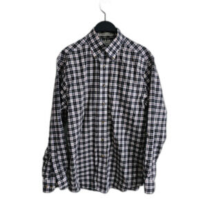 L.L Bean Wrinkle Resistant Check Shirt Long Sleeve Button Down Mens Small